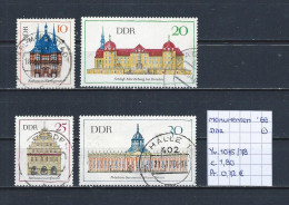 (TJ) Monumenten - DDR 1968 - YT 1075/78 (gest./obl./used) - Monumenti