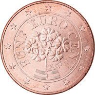 Autriche, 5 Euro Cent, 2017, SPL, Copper Plated Steel - Oesterreich