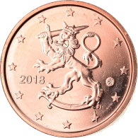 Finlande, 2 Euro Cent, 2018, Vantaa, SPL, Copper Plated Steel - Finlande