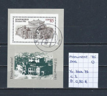 (TJ) Monumenten - DDR 1985 - YT Blok 79 (gest./obl./used) - Monumenti