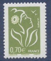 N° 3967 Marianne De Lamouche Valeur Faciale 0,70 € - 2004-2008 Marianne (Lamouche)