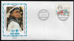 FINLAND FDC COVER - 1979 International Year Of The Child SET FDC (FDC79#08) - Storia Postale