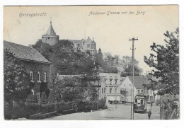 55679   HERZOGENRATH  Aachener-strasse  Mit  Der  Burg   Tram - Herzogenrath