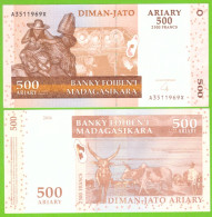 MADAGASCAR 500 ARIARY 2004 P-95a  UNC - Madagaskar