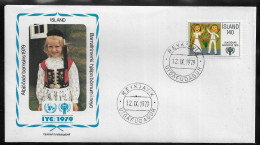 ICELAND FDC COVER - 1979 International Year Of The Child SET FDC (FDC79#08) - Briefe U. Dokumente
