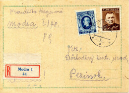 SLOVACCHIA, Slovensko, Storia Postale & Annulli - 1937 - Briefe U. Dokumente