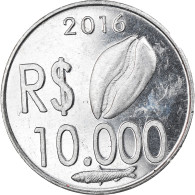 Monnaie, CABINDA, 10.000 Reais, 2016, SPL, Aluminium - Angola