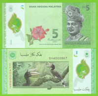 MALAYSIA 5 RINGGIT 2011 P-52c UNC - Maleisië