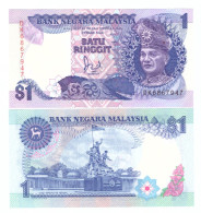 MALAYSIA 1 RINGGIT 1989 P-27a UNC - Malasia