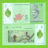 MALAYSIA 5 RINGGIT 2011 P-52a UNC - Maleisië