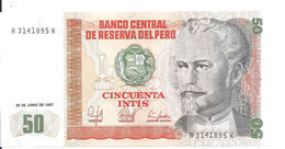 PEROU 50 INTIS 1987 UNC P 131 B - Perú