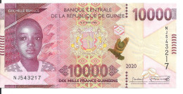 GUINEE 10000 FRANCS  2020 UNC P 49A B - Guinee