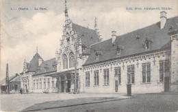 BELGIQUE - Binche - La Gare - Edit Fern Bourgeois - Carte Postale Ancienne - Binche