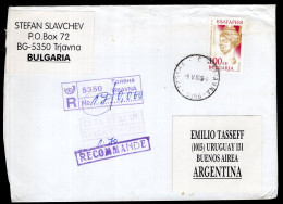 Bulgaria - 2002 - Letter - Sent From Triavna To Argentina - Caja 30 - Covers & Documents