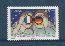 FRANCE 2013 50th Anniversary Of The Treaty Of The Élysée: Single Stamp UM/MNH - Gezamelijke Uitgaven