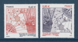 FRANCE 2013 350 Years Of French-Danish Cooperation: Set Of 2 Stamps UM/MNH - Joint Issues