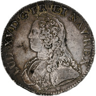 France, Louis XV, Ecu, Écu Aux Branches D'olivier, 1726, Caen, Argent, TTB - 1715-1774 Louis  XV The Well-Beloved