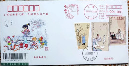 China Cover 24 Solar Terms - Little Snow Postage Machine Stamp Commemorative Cover - Buste