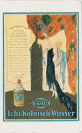 TC JAPON / 110-011 - PARFUM EAU DE COLOGNE 4711 - KÖLNISCH WASSER POSTER GERMANY Rel Femme Girl JAPAN Pc 258 - Profumi