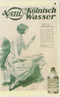 TC JAPON / 110-011 - PARFUM EAU DE COLOGNE 4711 - KÖLNISCH WASSER POSTER GERMANY Rel Femme Girl JAPAN Pc 259 - Parfum