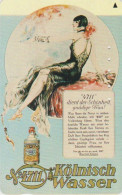 RARE TC JAPON / 110-011 - PARFUM EAU DE COLOGNE 4711 - KÖLNISCH WASSER POSTER GERMANY Rel Femme Girl JAPAN Pc - 260 - Perfumes