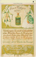 RARE TC JAPON / 110-011 - PARFUM EAU DE COLOGNE 4711 - KÖLNISCH WASSER POSTER GERMANY Rel Femme Girl JAPAN Pc - 261 - Profumi