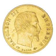 Second-Empire- 5 Francs Napoléon III Tête Nue 1859 Paris - 5 Francs (goud)