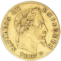 Second-Empire- 5 Francs Napoléon III Tête Laurée 1868 Strasbourg - 5 Francs (oro)