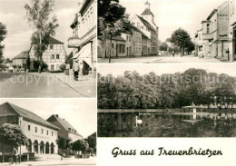43369205 Treuenbrietzen Ortsmotive Kirche Kammerspiele Haus Schwanenteich Treuen - Treuenbrietzen