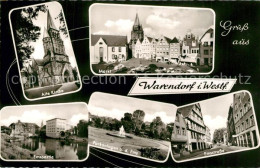 43368522 Warendorf Alte Kirche Markt Emspartie Parkanlagen Emsstrasse Warendorf - Warendorf