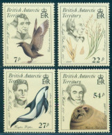 1985 Naturalist,skua,hair Grass,dolphin,seal,Hooker,British Antarctic,Mi.128,MNH - Dolphins