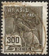 Brazil 1921 - Mi 225 - YT 175B ( Mercury And Globe ) Perf. 13¼ X 13½ - Used Stamps