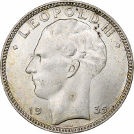 Belgique, 20 Francs, 20 Frank, 1935, Argent, SUP, KM:105 - 20 Frank