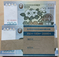 Korea 2005 200won 100pcs 1 Bundle UNC - Korea, North