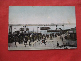 LIVERPOOL - PIER HEAD AND FERRY BOATS     Ref 6260 - Liverpool