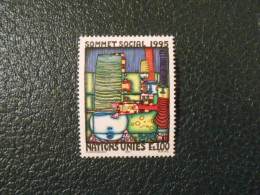 NATIONS-UNIES GENEVE YT  282 SOMMET SOCIAL, COPENHAGUE** - Unused Stamps