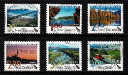 New Zealand 2009 Scenic Issue  Set Of 6 Used - - Oblitérés