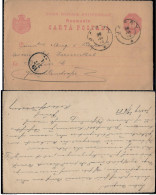 Jassy 1888 Romania Stathionery Postcard - Lettres & Documents