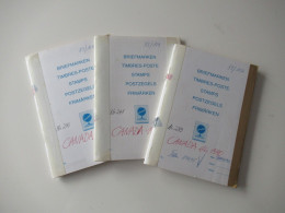 Sammlung / 3 Interessante Auswahlhefte Nordamerika Kanada Semiklassik - 1994 Sehr Viele Gestempelte Marken / Fundgrube - Verzamelingen (in Albums)