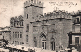 Valencia - Lonja De La Seda (Marché De La Soie) - Carte De 1907 - Valencia