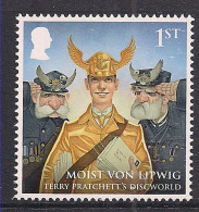 GB 2023 KC 3rd 1st Terry Pratchett Discworld Moist Von Lipwig Umm ( 695 ) - Unused Stamps