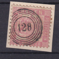Wappen 3 Kr. Auf Briefstück Mit Nummernstempel 128 (= Schliengen) - Sonstige & Ohne Zuordnung