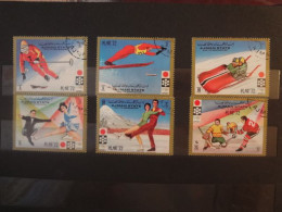 1972 Ajman Olympic Games Hockey Figure Skating Skiing  (F71) - Ajman