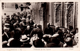 Valencia - Tribunal De Las Aguas (Le Cours De L'eau) Carte Dura N° 83 Non Circulée - Valencia