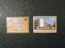 NATIONS-UNIES GENEVE YT  306/307 SERIE COURANTE** - Ungebraucht