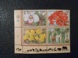 NATIONS-UNIES GENEVE YT  308/311 PROTECTION DE LA NATURE** - Unused Stamps