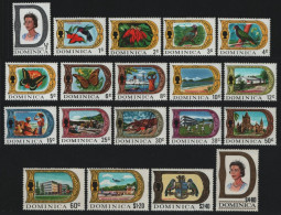 Dominica 1969 - Mi-Nr. 267-285 ** - MNH - Queen Elisabeth II - Dominica (...-1978)