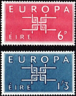 Ireland 1963 Europa CEPT (**) Mi 159-160 - M€8; Y&T 159-60 - €10,- - Nuevos
