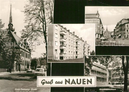 43354150 Nauen Havelland Ernst Thaelmann Strasse Wohnblock Plattenbauten Berline - Nauen