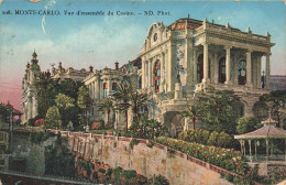 MONACO - Monte-Carlo - Vue D'ensemble Du Casino - Carte Postale Ancienne - Monte-Carlo